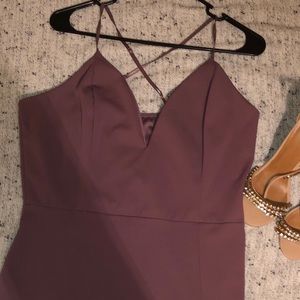 NWOT purple dress
